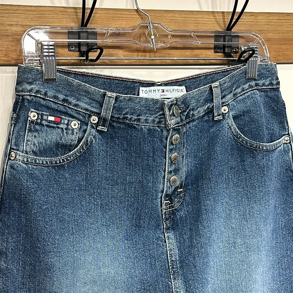 Vintage Tommy Hilfiger Maxi denim skirt - Picture 3 of 13